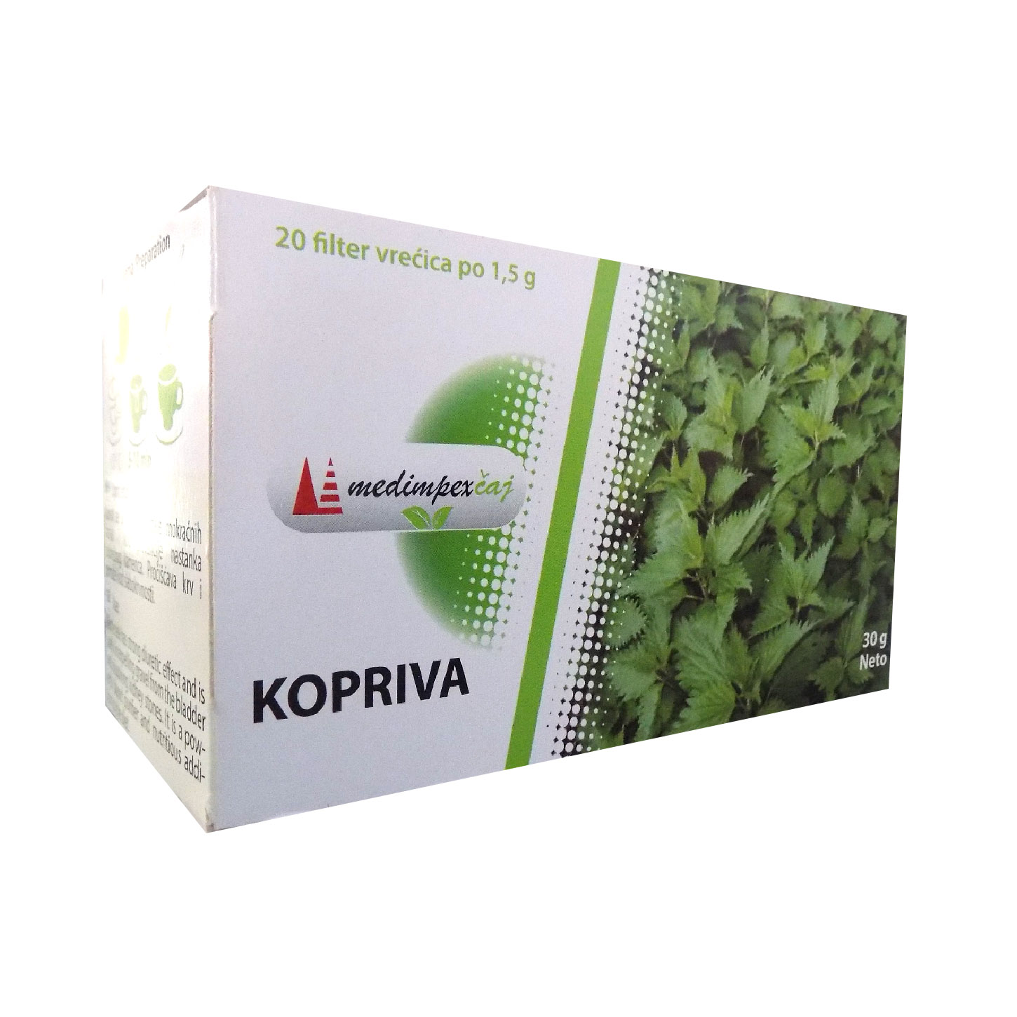 Čaj Kopriva filter 20x1,5g (Medimpex)