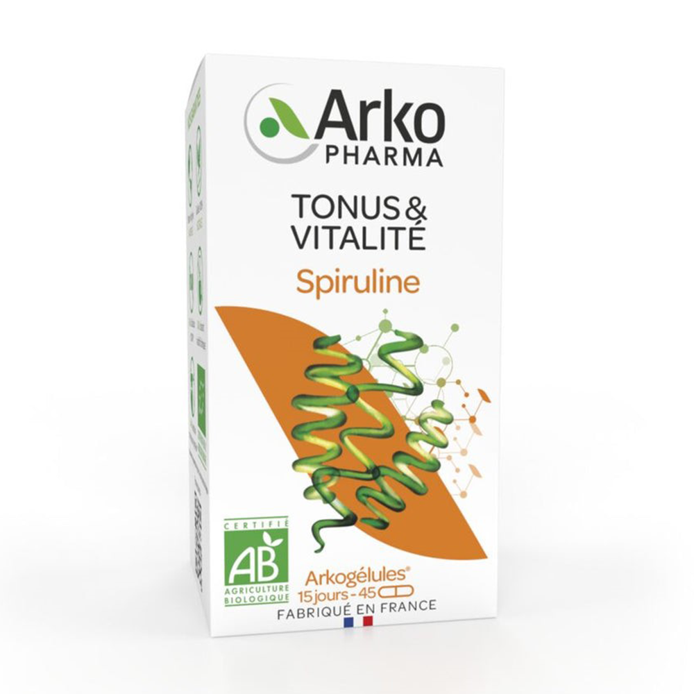 Arko Spirulina BIO 45 cps.