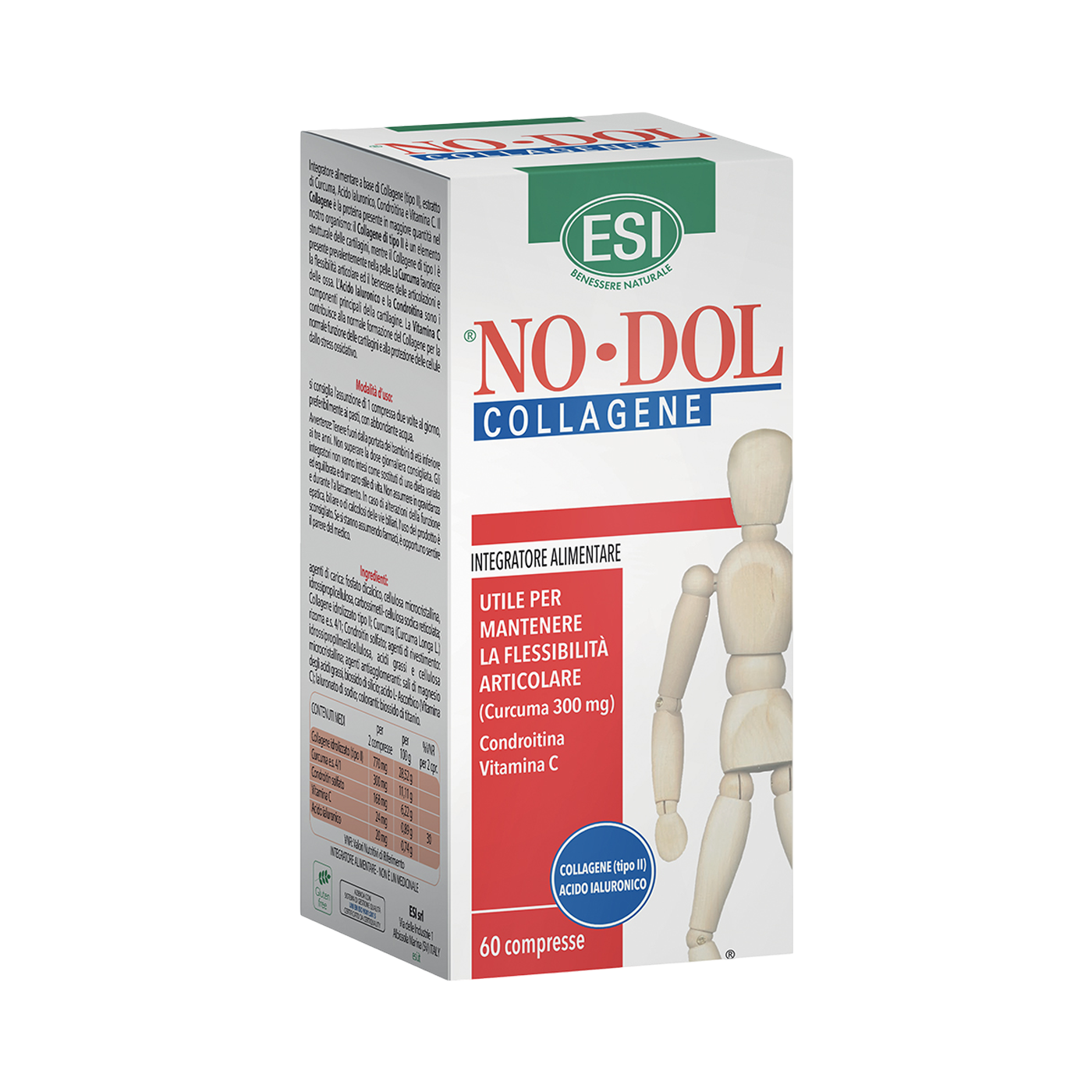 Esi No dol collagene 60 compresse