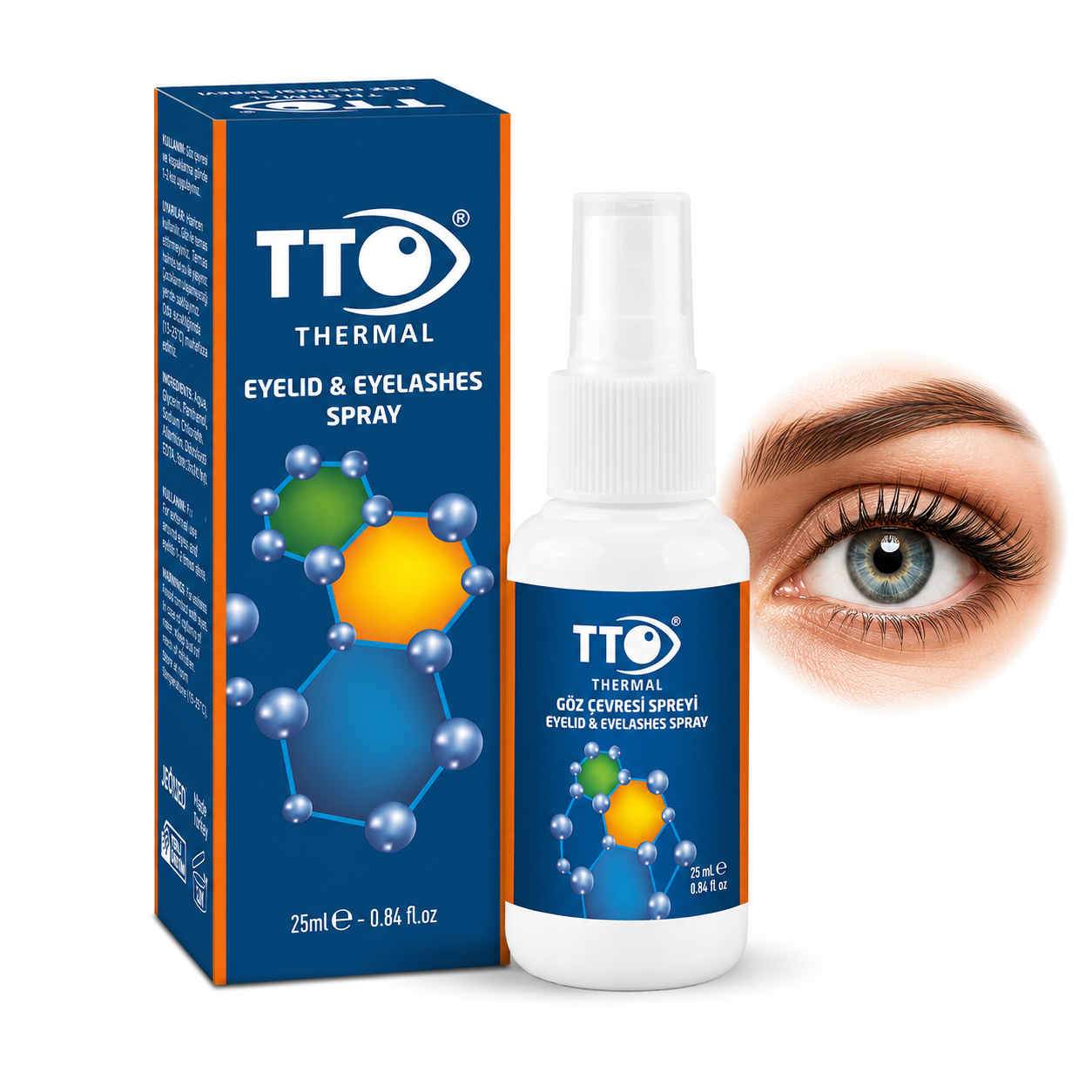 TTO termalni sprej za kapke i trepavice 25ml