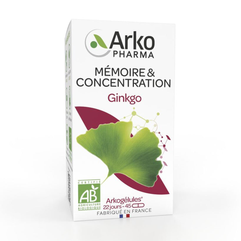 % Arko Ginkgo cps. a 45 BIO ROK 1/27