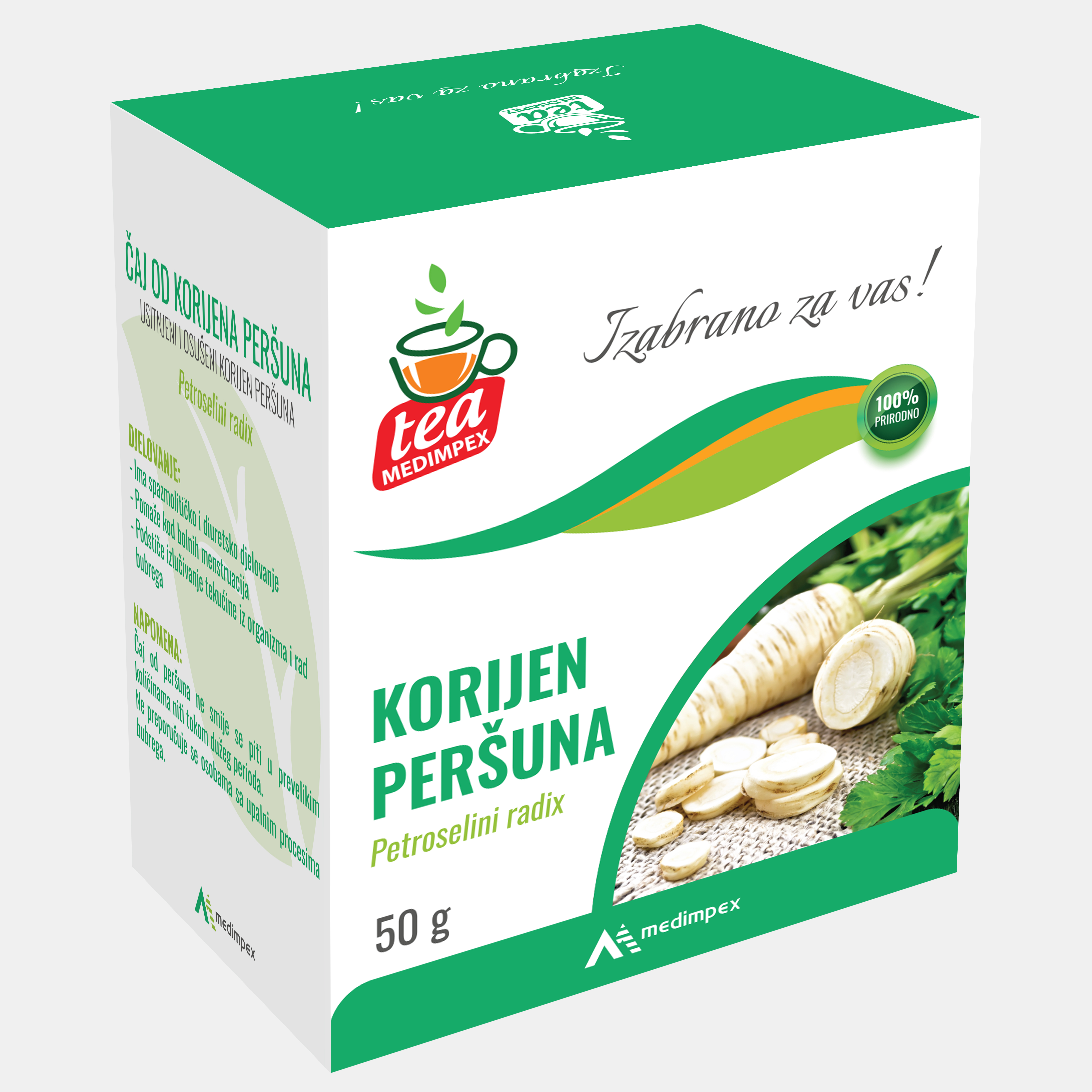 Čaj Peršun korijen 50g (Medimpex)