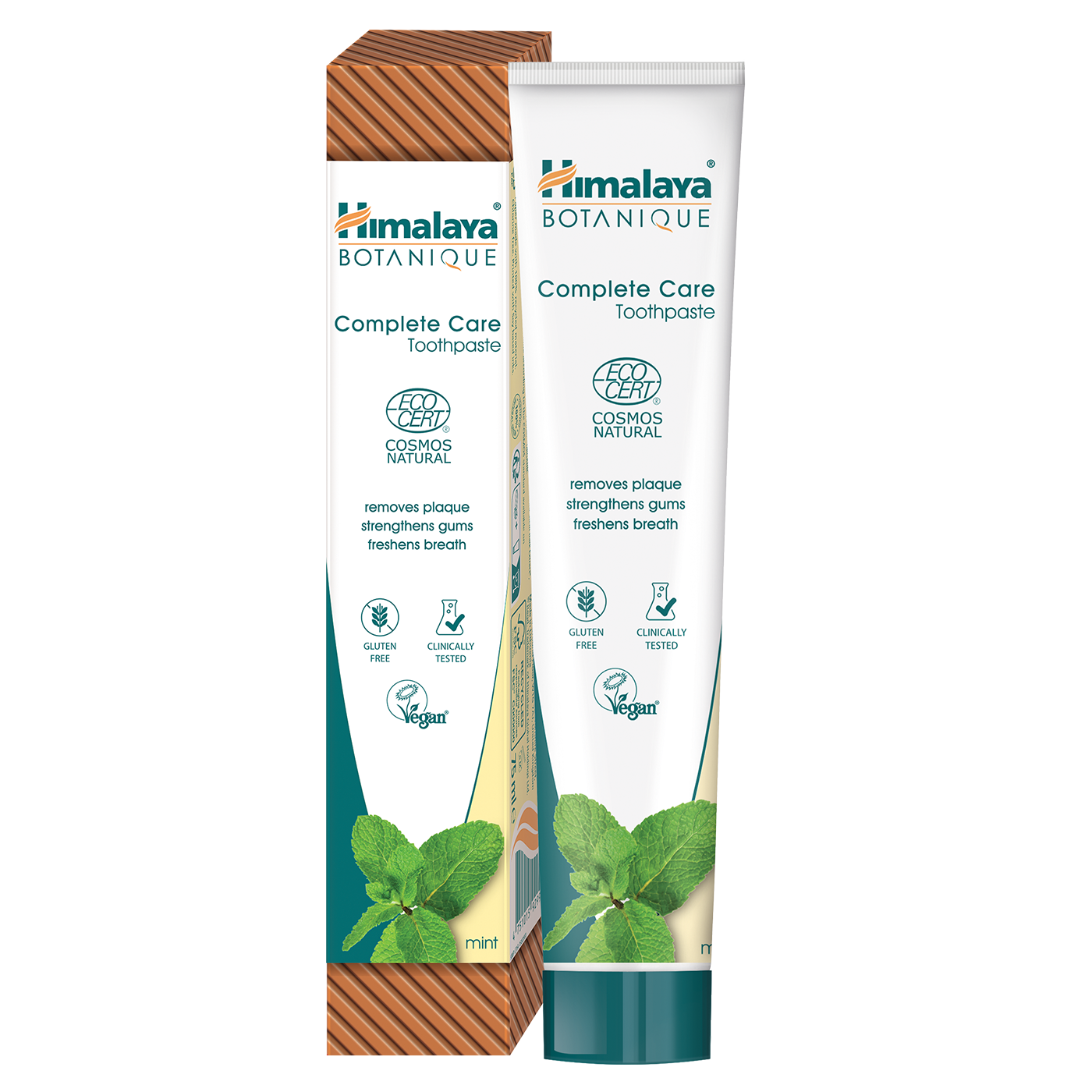 % Himalaya Pasta za zube Botaniq Complete care Mint 75 ml ROK 10/28 - oštećeno pakovanje