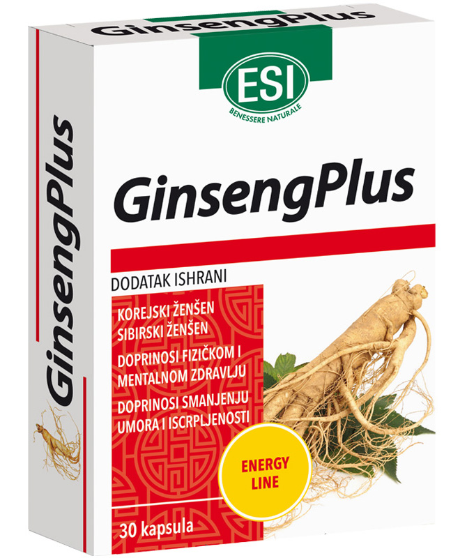 Esi GinsengPlus 30 naturcaps