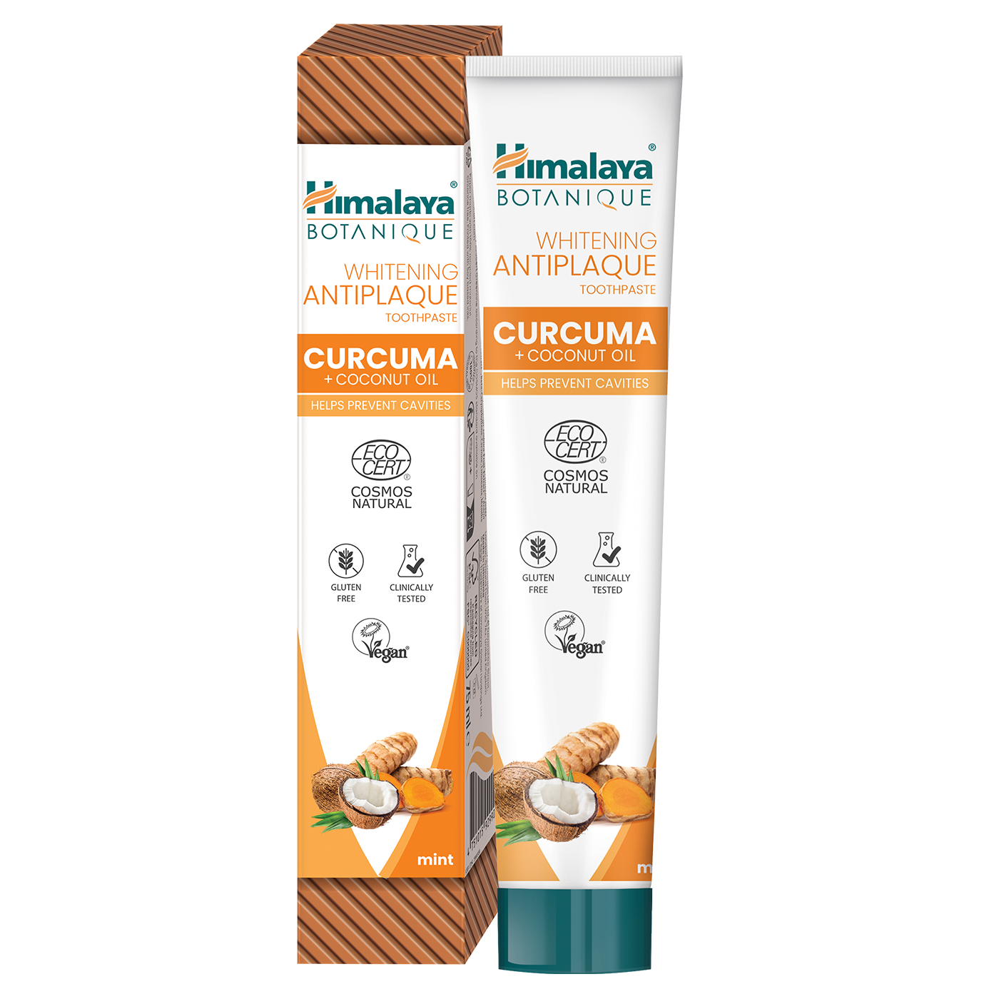 Himalaya Pasta za zube Botaniq kurkuma+kokosovo ulje 75ml