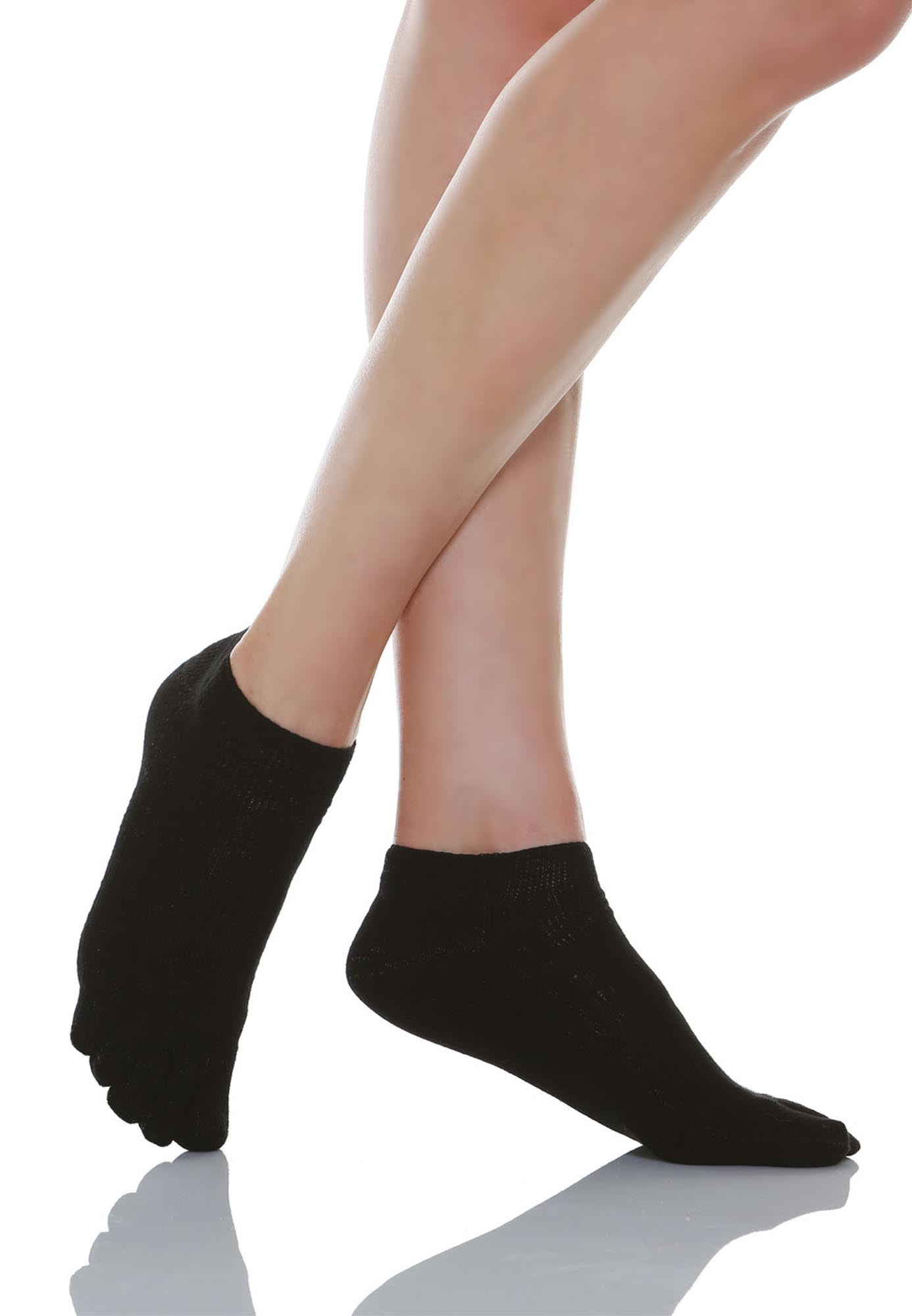 % RelaxSan carape za dijab.sa prstima X static crna 4 650 C